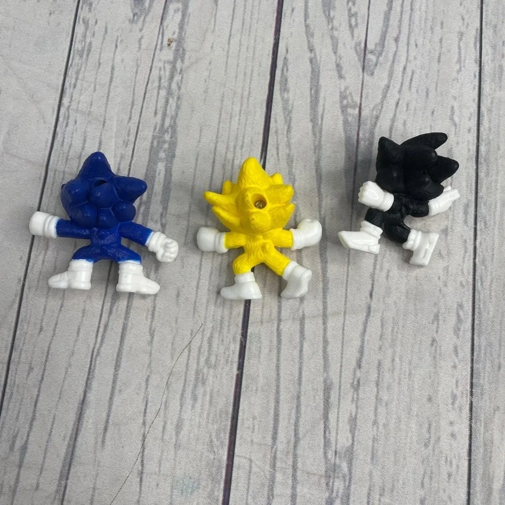Sonic the Hedgehog Shadow Super Mini Figures Kids Toys Collection Cake Topper